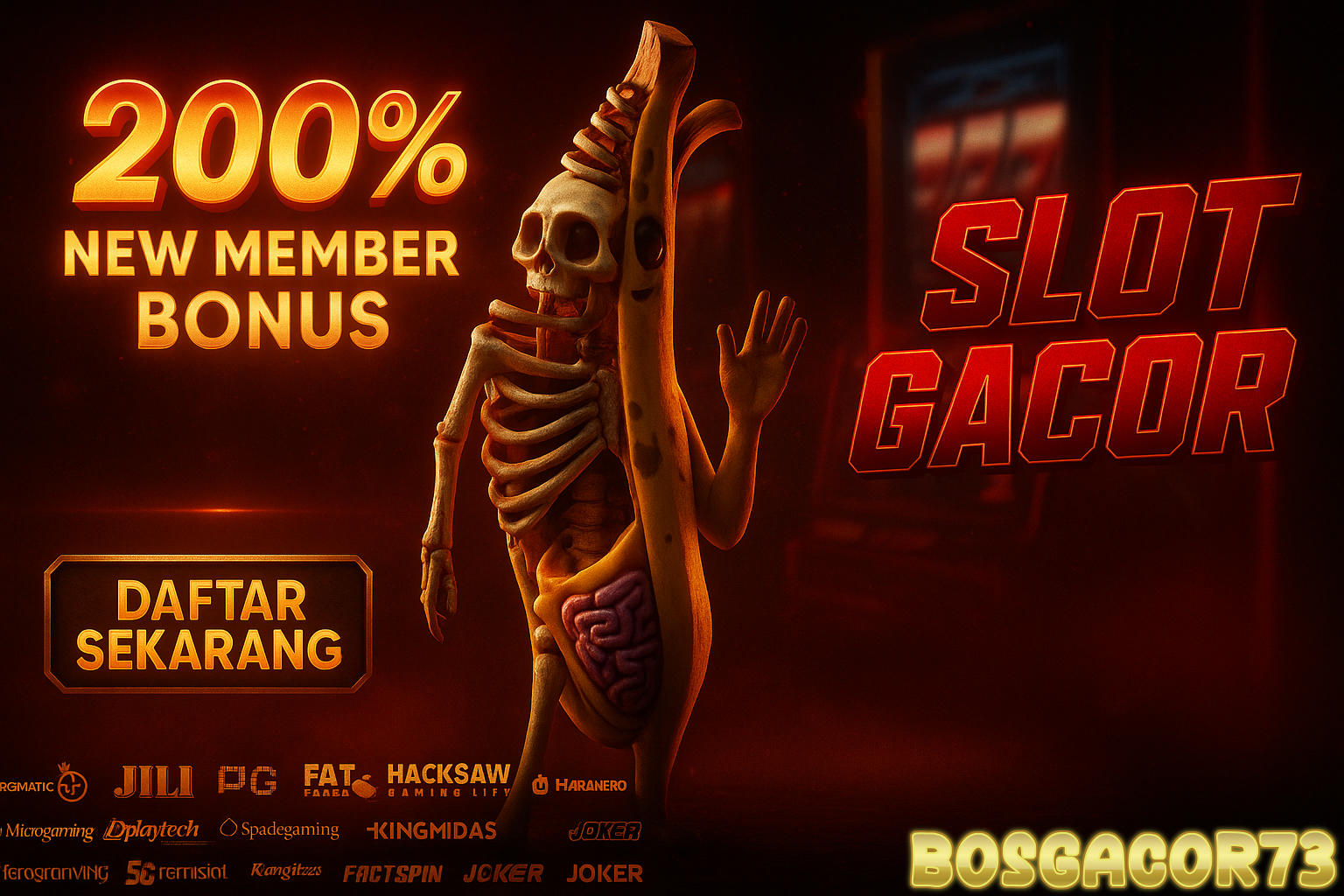 Bosgacor73 $ Putaran Spin Gratis & Ledakan Mega Bosgacor 73